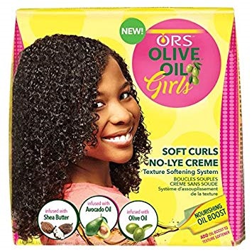 ORS Olive Oil Girls Soft Curls Texture Softening System/Texturizer